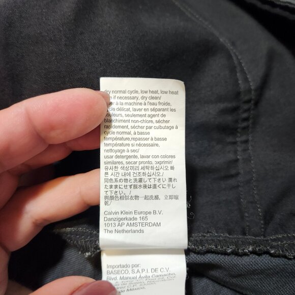 Calvin Klein Men’s Slim Fit Pants – Size 38x30 – Charcoal Gray - Picture 8 of 10